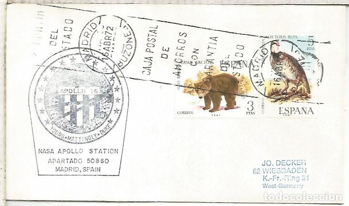 Francobolli: ESPA&Ntilde;A ESTACION NASA ROBLEDO DE CHAVELA MISION APOLLO 16 1972 ESPACIO SPACE