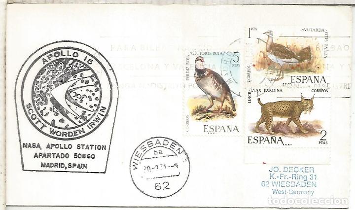 Francobolli: ESPA&Ntilde;A ESTACION NASA ROBLEDO DE CHAVELA MISION APOLLO 15 1971 ESPACIO SPACE