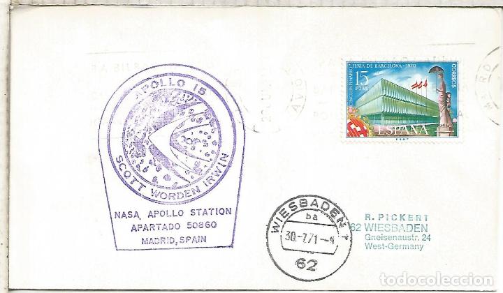 Francobolli: ESPA&Ntilde;A ESTACION NASA ROBLEDO DE CHAVELA MISION APOLLO 15 1971 ESPACIO SPACE