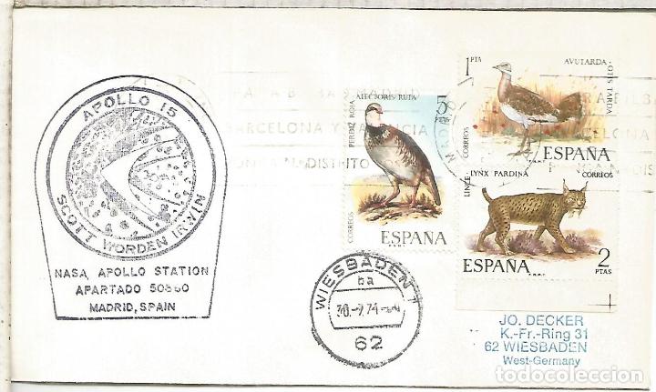 Francobolli: ESPA&Ntilde;A ESTACION NASA ROBLEDO DE CHAVELA MISION APOLLO 15 1971 ESPACIO SPACE