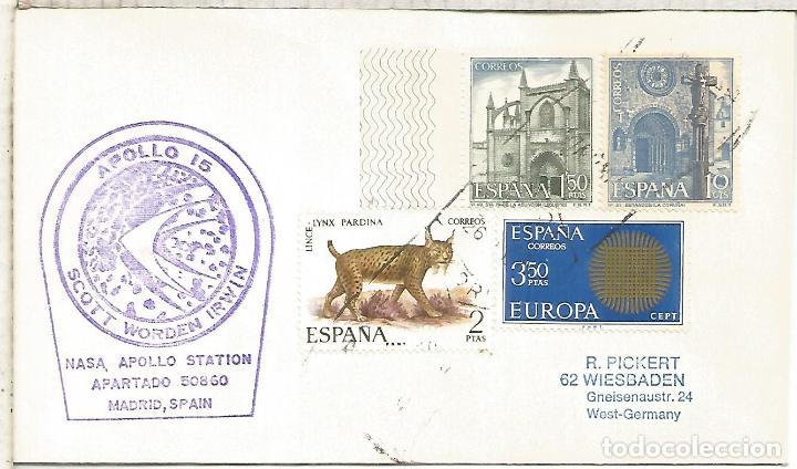 Francobolli: ESPA&Ntilde;A ESTACION NASA ROBLEDO DE CHAVELA MISION APOLLO 15 1971 ESPACIO SPACE