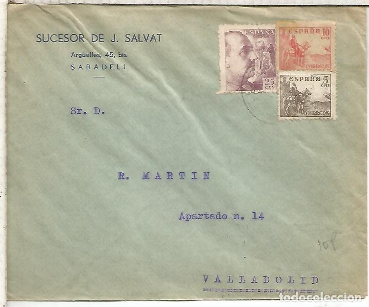 Sellos: SABADELL A VALLADOLID - Foto 1