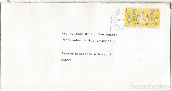 Briefmarken: CC CON ATM SILUETAS MAT ALICANTE OF PPAL
