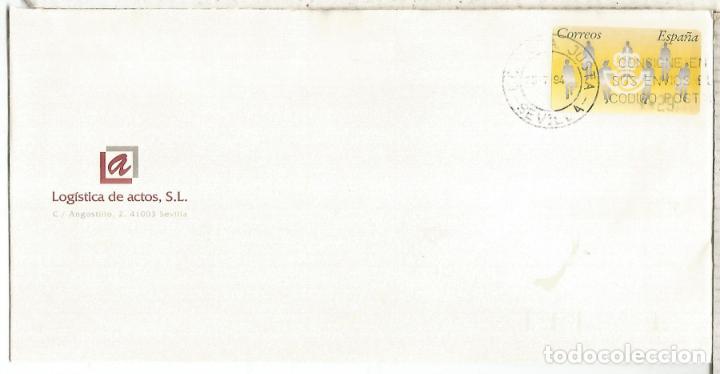 Briefmarken: CC CON ATM SILUETAS MAT SEVILLA SANTA JUSTA
