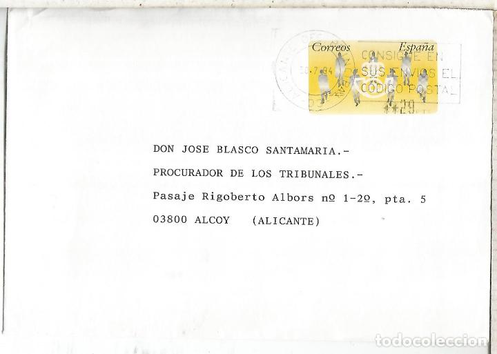Sellos: CC CON ATM SILUETAS MAT ALICANTE - Foto 1
