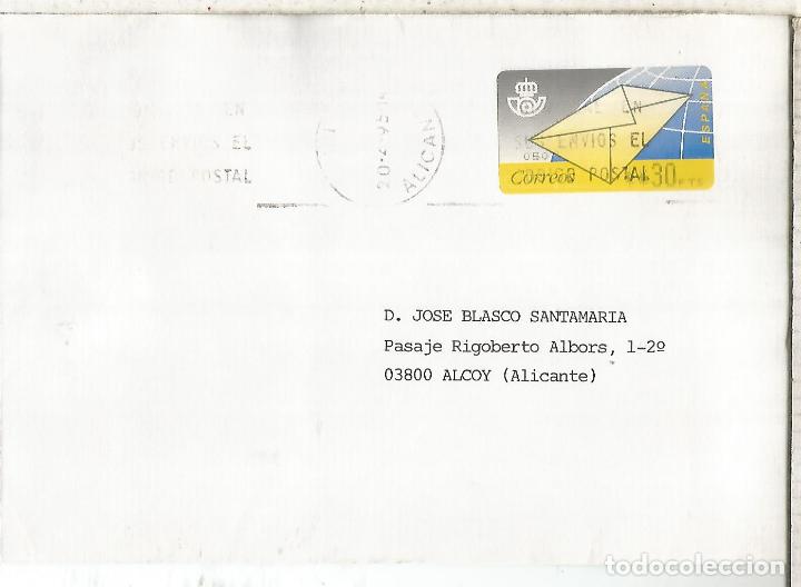 Sellos: CC CON ATM CARTA MAT IBI ALICANTE - Foto 1