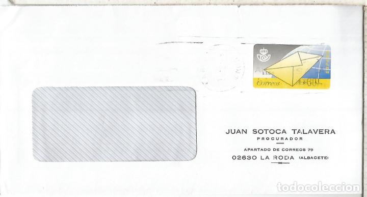 Briefmarken: CC CON ATM CARTA MAT LA RODA ALBACETE