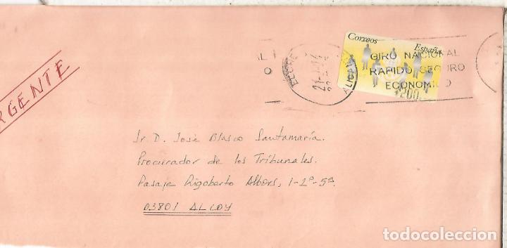 Briefmarken: CC CON ATM SILUETAS MAT ALICANTE ELCHE FRAGMENTO