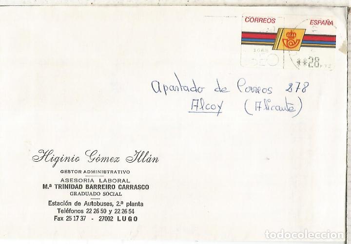 Sellos: CC CON ATM LOGO CORREOS MAT LUGO - Foto 1
