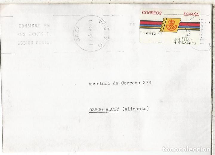 Sellos: CC CON ATM LOGO CORREOS MAT BAZA GRANADA - Foto 1