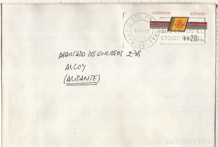 Sellos: CC CON ATM LOGO CORREOS MAT MADRID - Foto 1