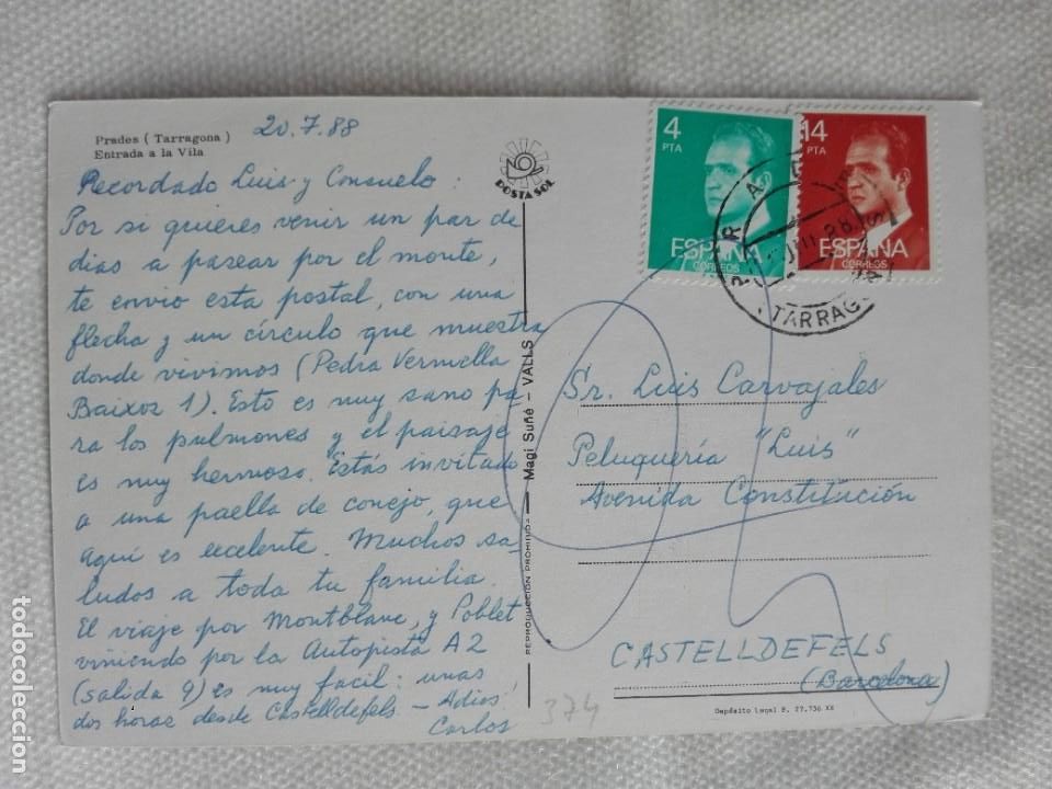 Selos: POSTAL2374 -MAGI SU&Ntilde;E PRADES TARRAGONA - FILATELIA MAT 1988