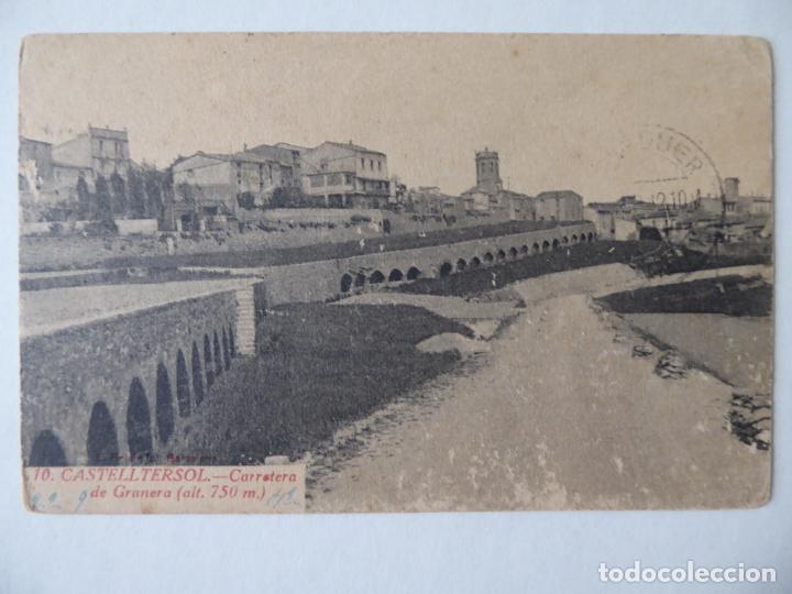 Stamps: Postal Castellter&ccedil;ol-Castelltersol- Carretera de Granera, n&uacute;mero 10