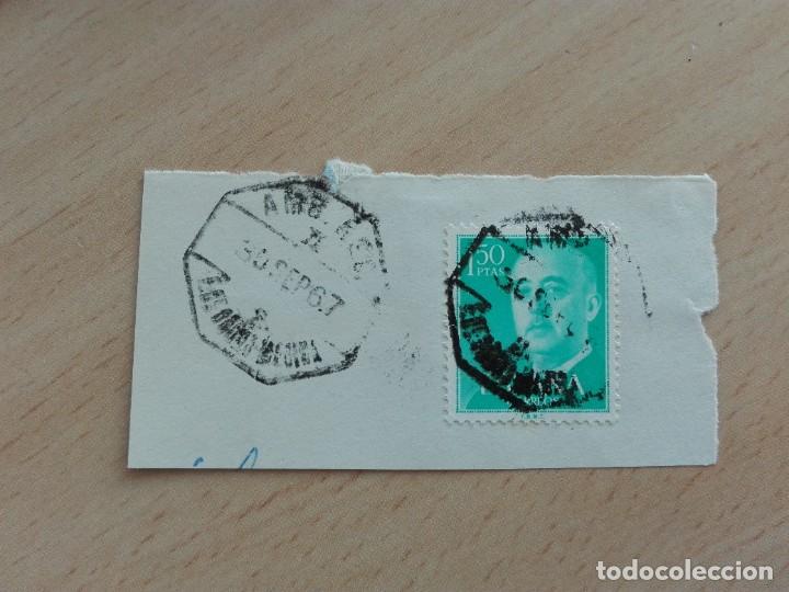 Sellos: FILATELIA - MATASELLOS AMBULANTE 1967 FUENTES DE O&Ntilde;ORO MEDINA - TREN FERROCARRIL SALAMANCA VALLADOLI