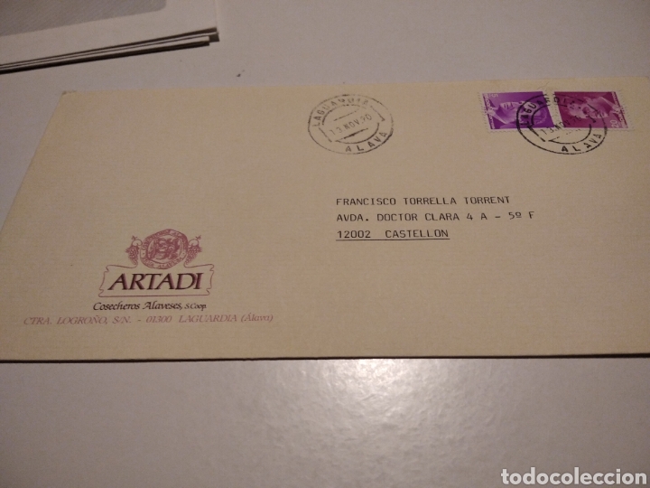 Timbres: Sobre ARTADI COSECHEROS ALAVESES
