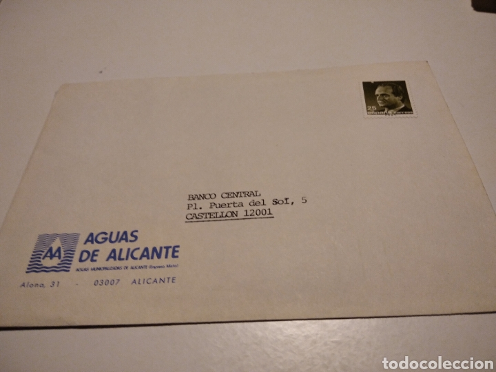 Timbres: Sobre &Aacute;guas de Alicante,