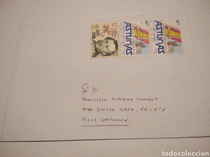 Timbres: Sobre con sellos