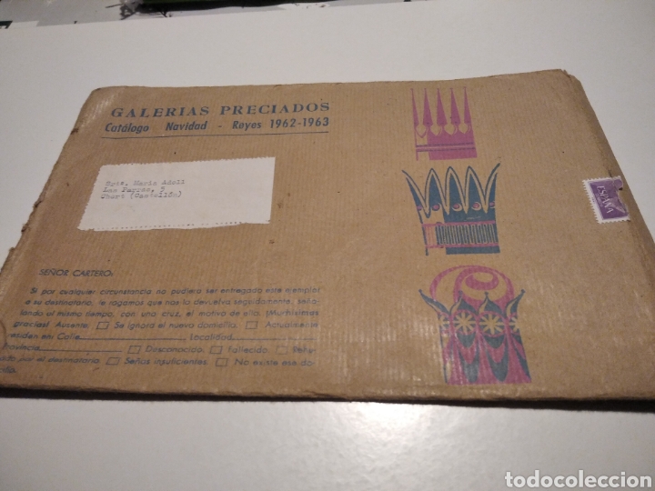 Francobolli: Sobre Galer&iacute;as Preciados 1962