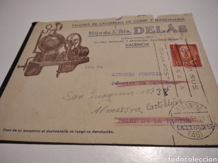 Stamps: Sobre Talleres de Caldereria de cobre y maquinaria