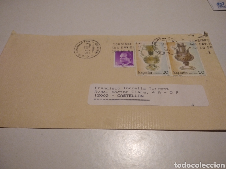 Briefmarken: Sobre con sellos