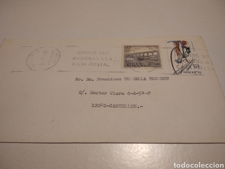 Briefmarken: Sobre con sellos