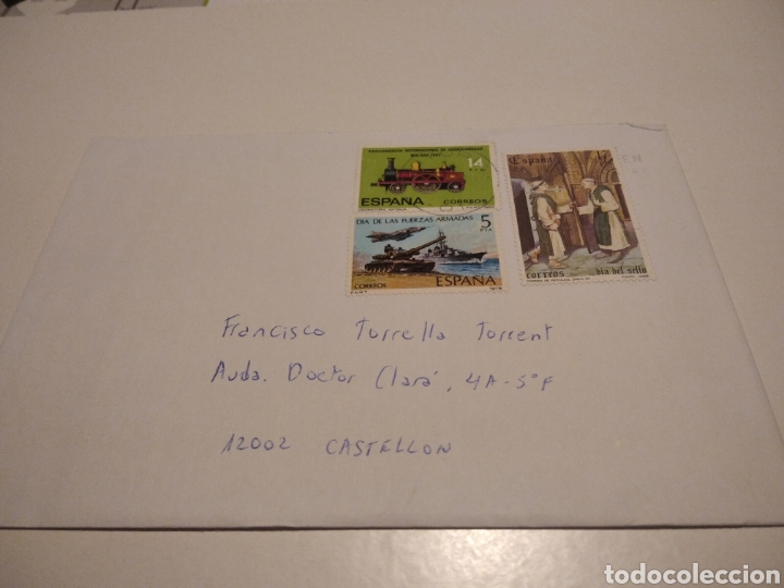 Briefmarken: Sobre con sellos
