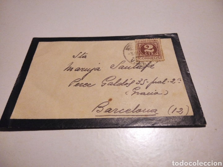 Briefmarken: Sobre antiguo con sellos