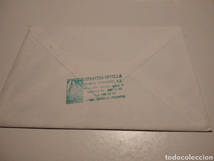 Sellos: Sobre con sellos Espa&ntilde;a - Foto 2