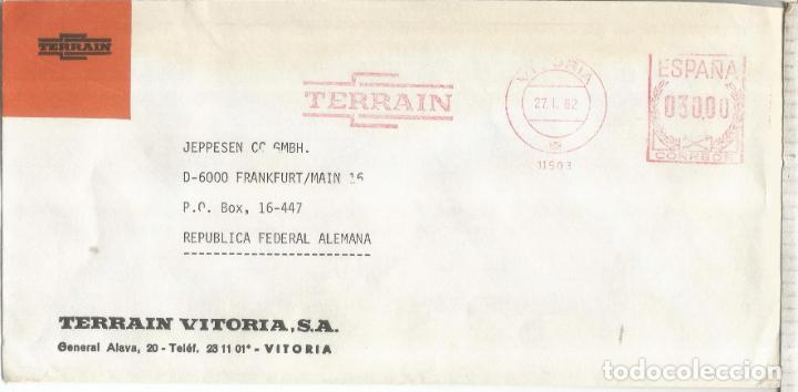 Sellos: VITORIA FRANQUEO MECANICO METER TERRAIN - Foto 1