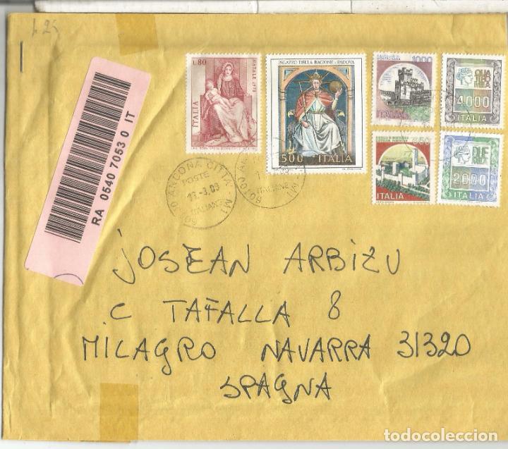 Francobolli: ITALIAC CC CERTIFICADA CASTILLO CASTLE RELIGION NAVIDAD ARTE PADOVA
