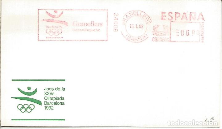 Francobolli: GRANOLLERS BARCELONA SUBSEDE JUEGOS OLIMPICOS BARCELONA 1992 OLYMPIC GAMES