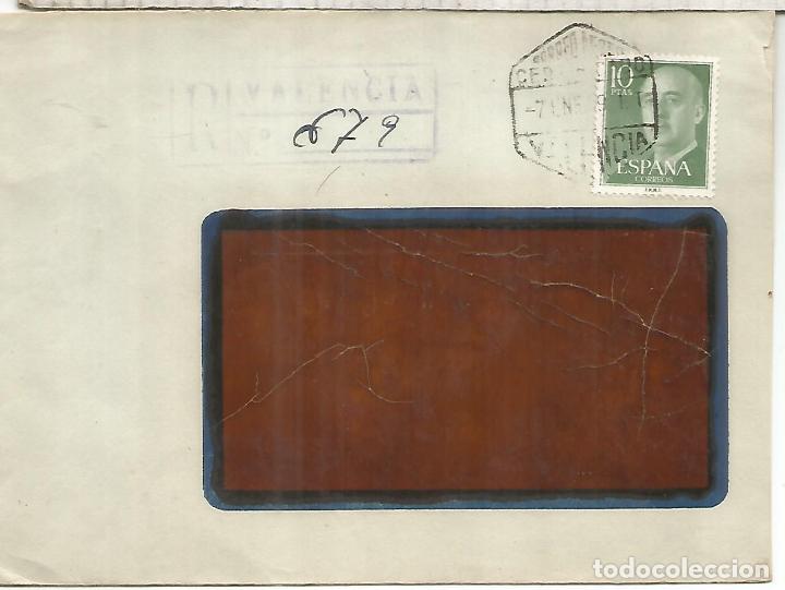 Sellos: VALENCIA CC CON MAT CORREO AEREO CERTIFICADO - Foto 1