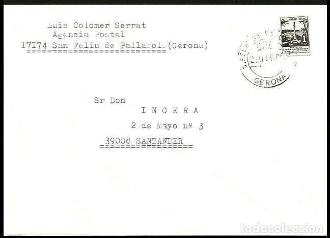 Sellos: MUTUALIDAD POSTAL 1986 S.FELIU DE PALLAROLS
