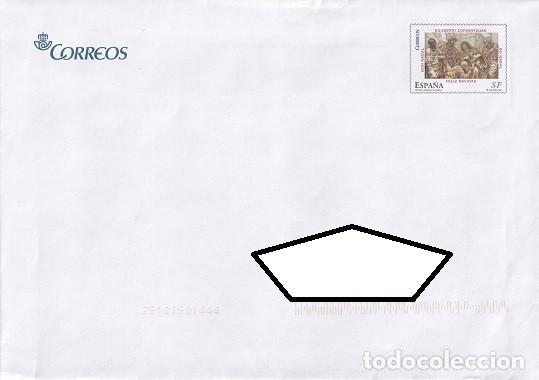 Francobolli: SOBRE DE CORREOS CIRCULADO CON SELLO IMPRESO DE LA EPIFAN&Iacute;A DE LA CATEDRAL DE HUESCA (Navidad, 2007)
