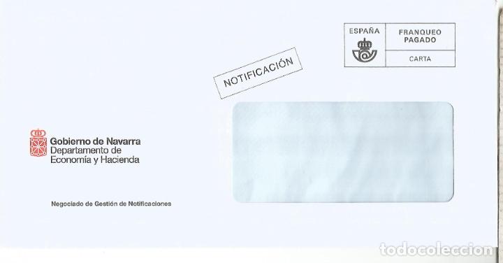 Stamps: FRANQUEO PAGADO GOBIERNO DE NAVARRA ECONOMIA Y HACIENDA