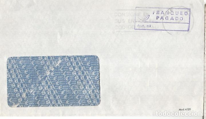 Stamps: FRANQUEO PAGADO BANCO ESPA&Ntilde;OL DE CREDITO