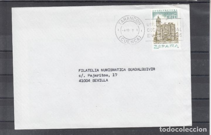 Sellos: -TARANCON (CUENCA), matasellos RODILLO, UTILICE EL CODIGO POSTAL EN SUS ENVIOS - Foto 1
