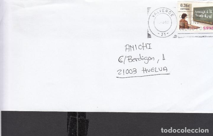 Sellos: -VALVERDE -21- huelva, matasellos RODILLO, CONSIGNE EN SUS ENVIOS EL CODIGO POSTAL - Foto 1