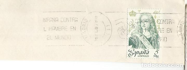 Francobolli: FRAGMENTO CON MAT RODILLO MADRID CAMPA&Ntilde;A CONTRA L HAMBRE 1979