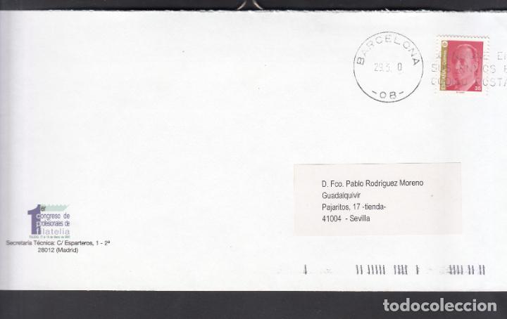 Sellos: -BARCELONA 08, matasellos RODILLO, CONSIGNE EN / SUS ENVIOS EL / CODIGO POSTAL - Foto 1