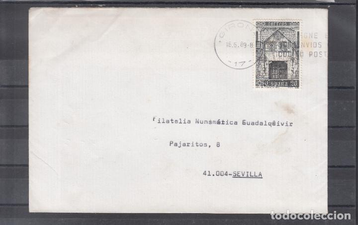 Sellos: -GIRONA - 17-, matasellos RODILLO, CONSIGNE EN / SUS ENVIOS EL / CODIGO POSTAL - Foto 1