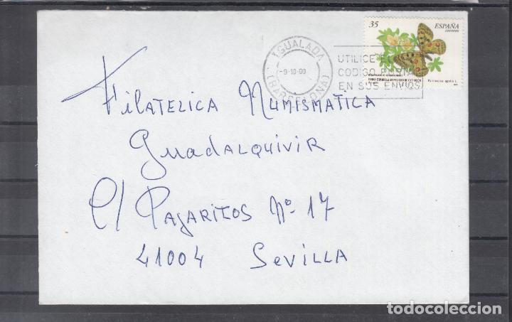 Sellos: -IGUALADA (BARCELONA), matasellos RODILLO, UTILICE EL / CODIGO POSTAL / EN SUS ENVIOS - Foto 1