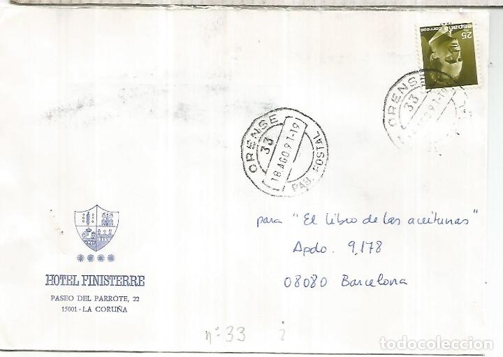 Sellos: CC MAT PAB POSTAL ORENSE 33 - Foto 1