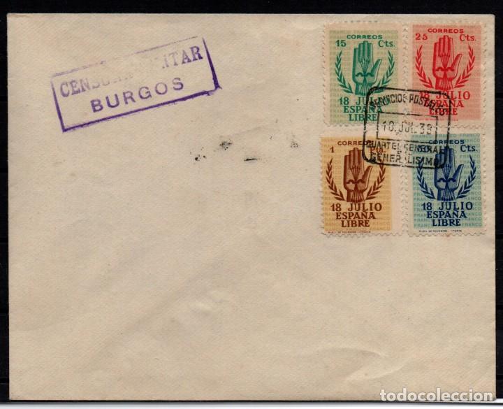 Sellos: Espa&ntilde;a n&ordm; 851/4. A&ntilde;o 1938 - Foto 1