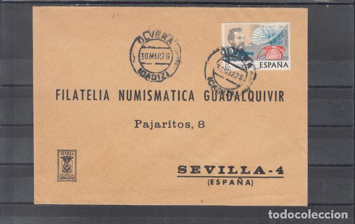 Sellos: -OLVERA (CADIZ), matasellos FECHADOR, - Foto 1