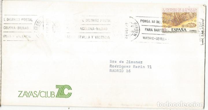 Sellos: MADRID CC CON MAT IMPRESOS SELLO LAS PALMAS MAPA - Foto 1