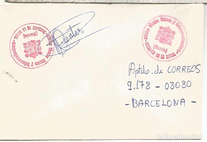 Francobolli: SANTIAGO DE LA RIBERA MURCIA CC FRANQUICIA OFICINA CORREOS