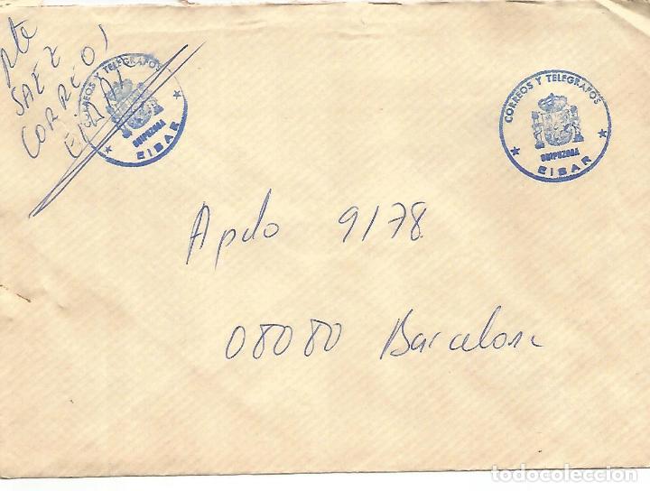 Briefmarken: EIBAR GUIPUZCOA CC FRANQUICIA OFICINA CORREOS