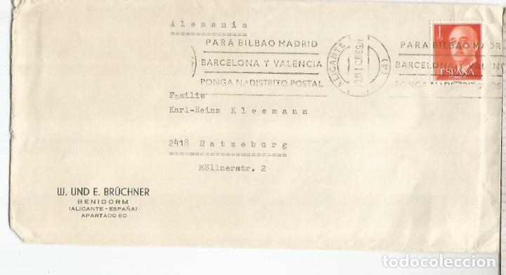 Sellos: ALICANTE CC SELLO BASICA 1966 - Foto 1