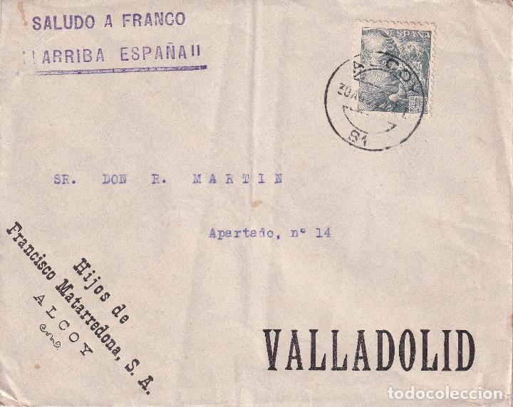 Sellos: MATARREDONA - ALCOY - Foto 1